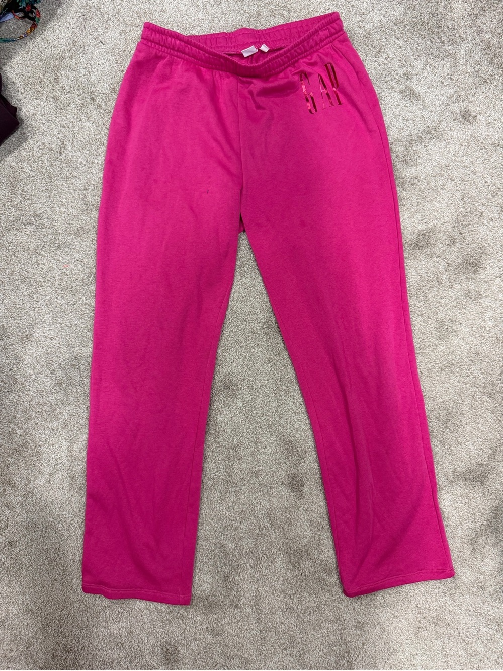 GAP Fuchsia Lounge Sweatpants